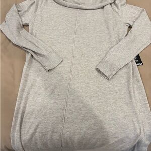 Express oatmeal Knit Sweater dress